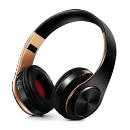 image-HIFI Stereo Earphones Bluetooth Headphone Music Headset FM and Support SD Card with Mic for Mobile Xiaomi Iphone Sumsamg Tablet