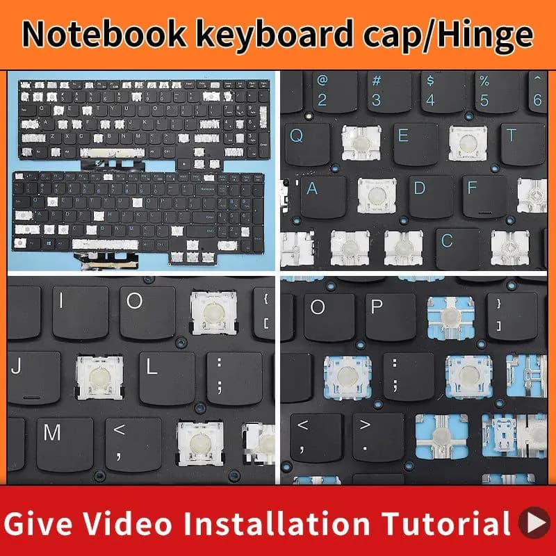image-Replacement Keycap Key cap Hinge for Lenovo Legion 5 pro 16ITH6 16ACH6H 16IAH7H 15ACH6 17ACH6 Keyboard