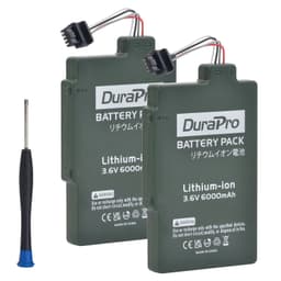 image-DuraPro 6000mAh Li-ion Bateria WUP-001 WUP-012 Battery for Nintendo Wii U Gamepad WUP-010 Battery with free Tool