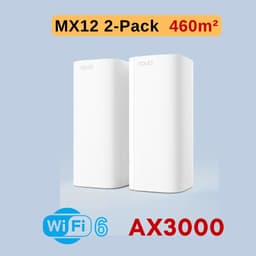 image-Tenda AX3000 WiFi6 Mesh System EX/MX12 Wireless Router Wi-Fi6 Mesh WiFi Router up to 7000 sq.ft. Wifi range extender WIFI 6 Mesh