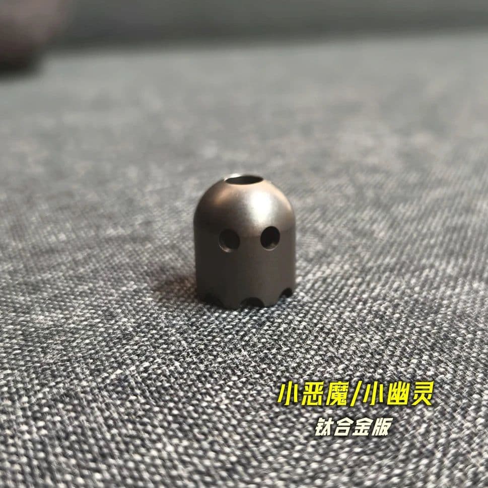 image-EDC Ultem PEI Titanium Beads A Kinife Pendant Paracord Outdoor Decorations Necklace Bracelet Camping Gear EDC Tools