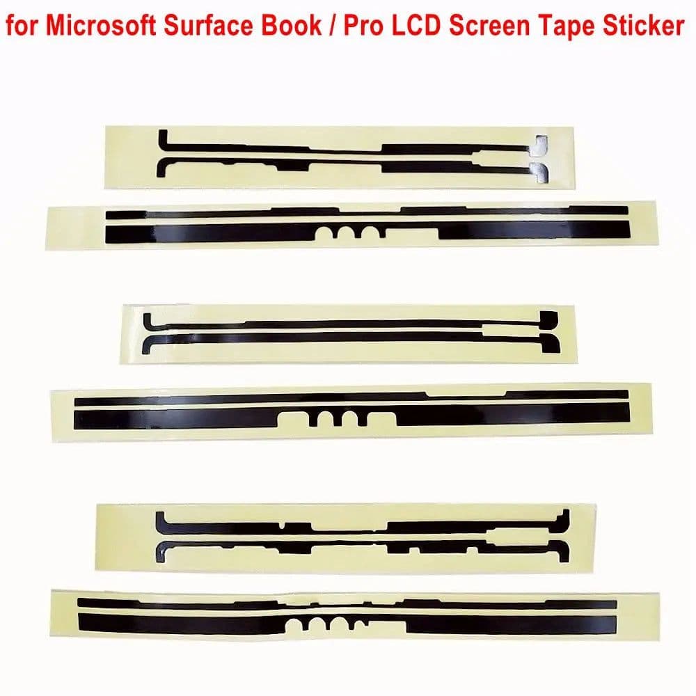 image-LCD Display Screen Frame Glue Tape Sticker Adhesive Stickers Complete Set for Microsoft Surface Book 1 2 3 Pro 3 4 5 6 7