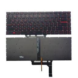 image-Russian/US/Spanish laptop keyboard for MSI GF63 8RC 8RD MS-16R1 MS-16R4 GF65 Thin 9SD 9SE 10SD 10SE MS-16W1 GS65 GS65VR MS-16Q1