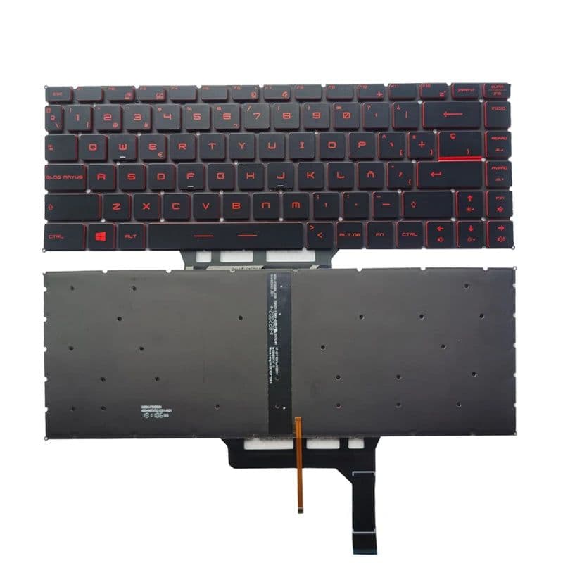 image-Russian/US/Spanish laptop keyboard for MSI GF63 8RC 8RD MS-16R1 MS-16R4 GF65 Thin 9SD 9SE 10SD 10SE MS-16W1 GS65 GS65VR MS-16Q1