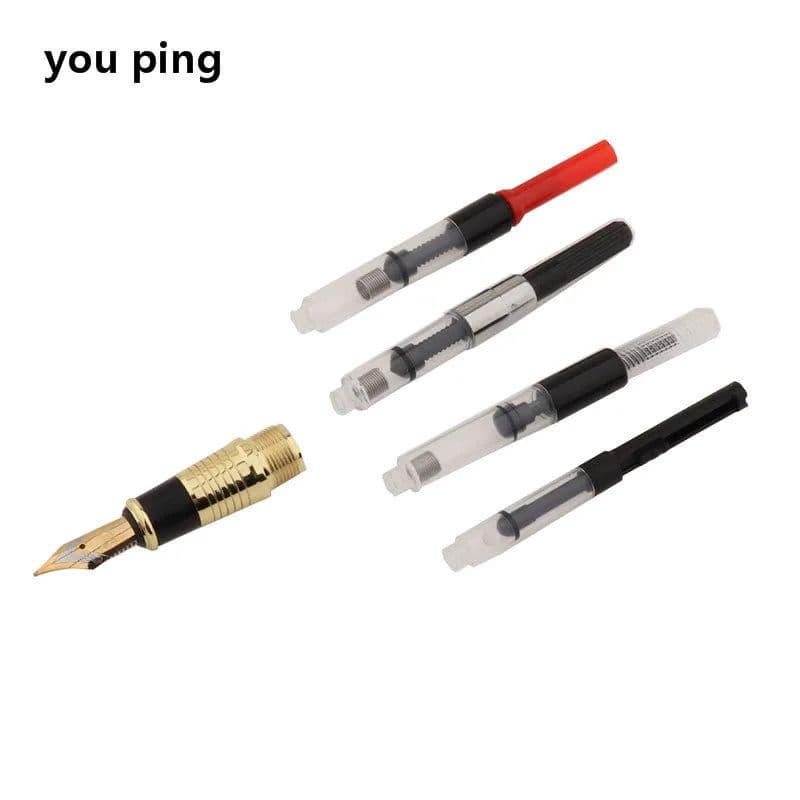 image-High Quality Black Universal 2.6 and 3.4 Caliber Ink Cartridge Fountain pen ink Absorber Stationary supplies