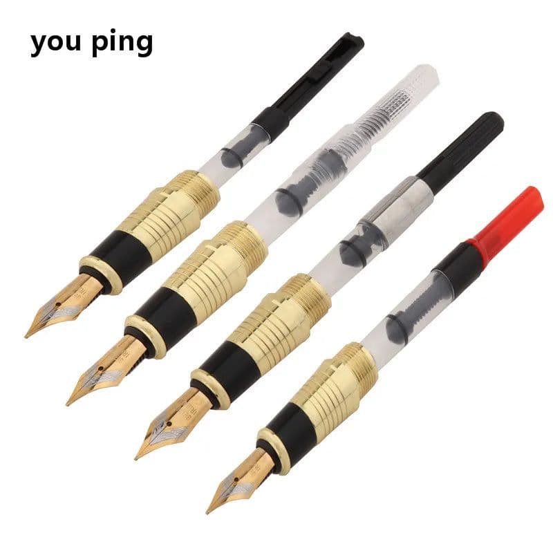 image-High Quality Black Universal 2.6 and 3.4 Caliber Ink Cartridge Fountain pen ink Absorber Stationary supplies