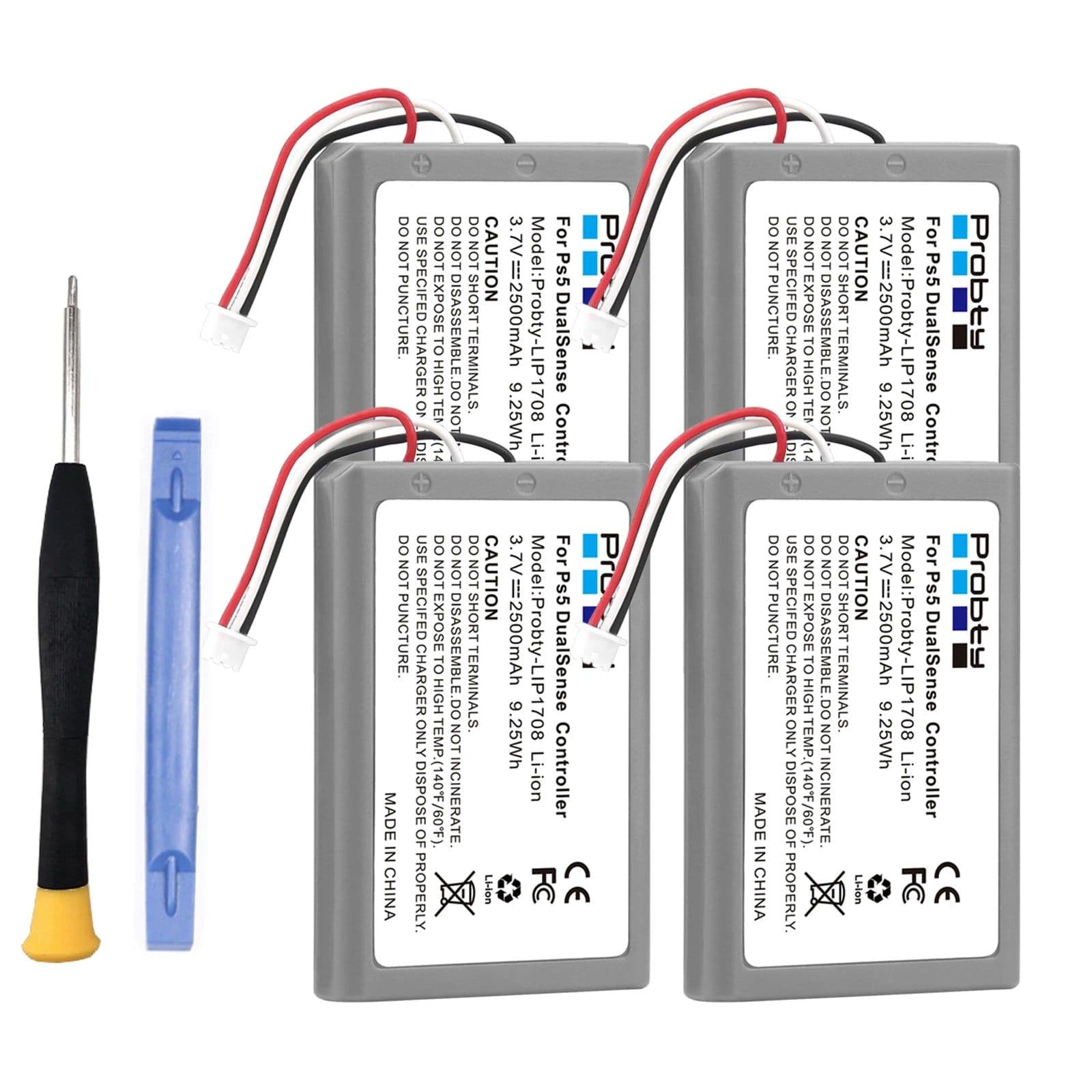 image-3.7V 9.25Wh For Sony PlayStation 5 PS5 DualSense CFI-ZCT1W Wireless Controller Replacement Battery LIP1708