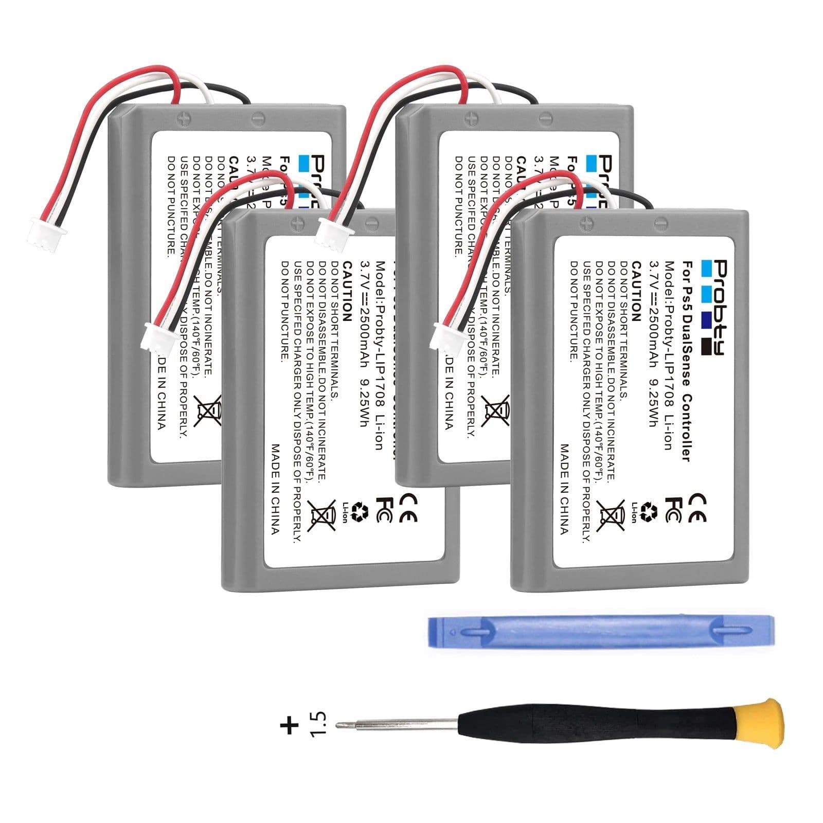 image-3.7V 9.25Wh For Sony PlayStation 5 PS5 DualSense CFI-ZCT1W Wireless Controller Replacement Battery LIP1708