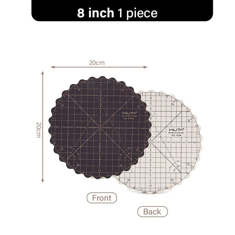 image-WUTA New Fabric Cutting Mat, Leather Cutting Board A1 A2 A3 A4 A5 Professional Self Healing Quality Double-Sided Craft Tool Set