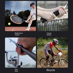 image-Original Overgrip Anti Slip Tennis Racket Sweatband Grips Padel Shock Absorption Grip Tape Training Accessories