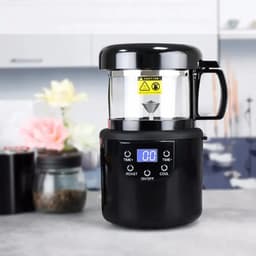 image-New 110g Home Coffee Roaster Electric Mini No Smoke Coffee Beans Baking Roasting Machine 110-240V 1400W Coffee Bean Roaster