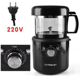 image-New 110g Home Coffee Roaster Electric Mini No Smoke Coffee Beans Baking Roasting Machine 110-240V 1400W Coffee Bean Roaster