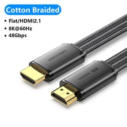 image-Vention HDMI 2.1 Cable 8K/60Hz 4K/120Hz 48Gbps HDMI Digital Cables Splitter for Xiaomi TV Box HDR10+ PS5 Switch Cable HDMI 2.1