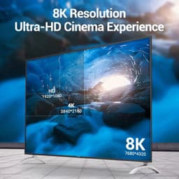 image-Vention HDMI 2.1 Cable 8K/60Hz 4K/120Hz 48Gbps HDMI Digital Cables Splitter for Xiaomi TV Box HDR10+ PS5 Switch Cable HDMI 2.1