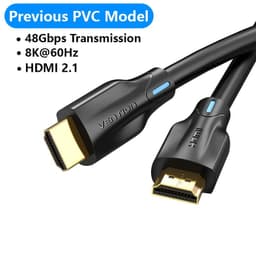 image-Vention HDMI 2.1 Cable 8K/60Hz 4K/120Hz 48Gbps HDMI Digital Cables Splitter for Xiaomi TV Box HDR10+ PS5 Switch Cable HDMI 2.1