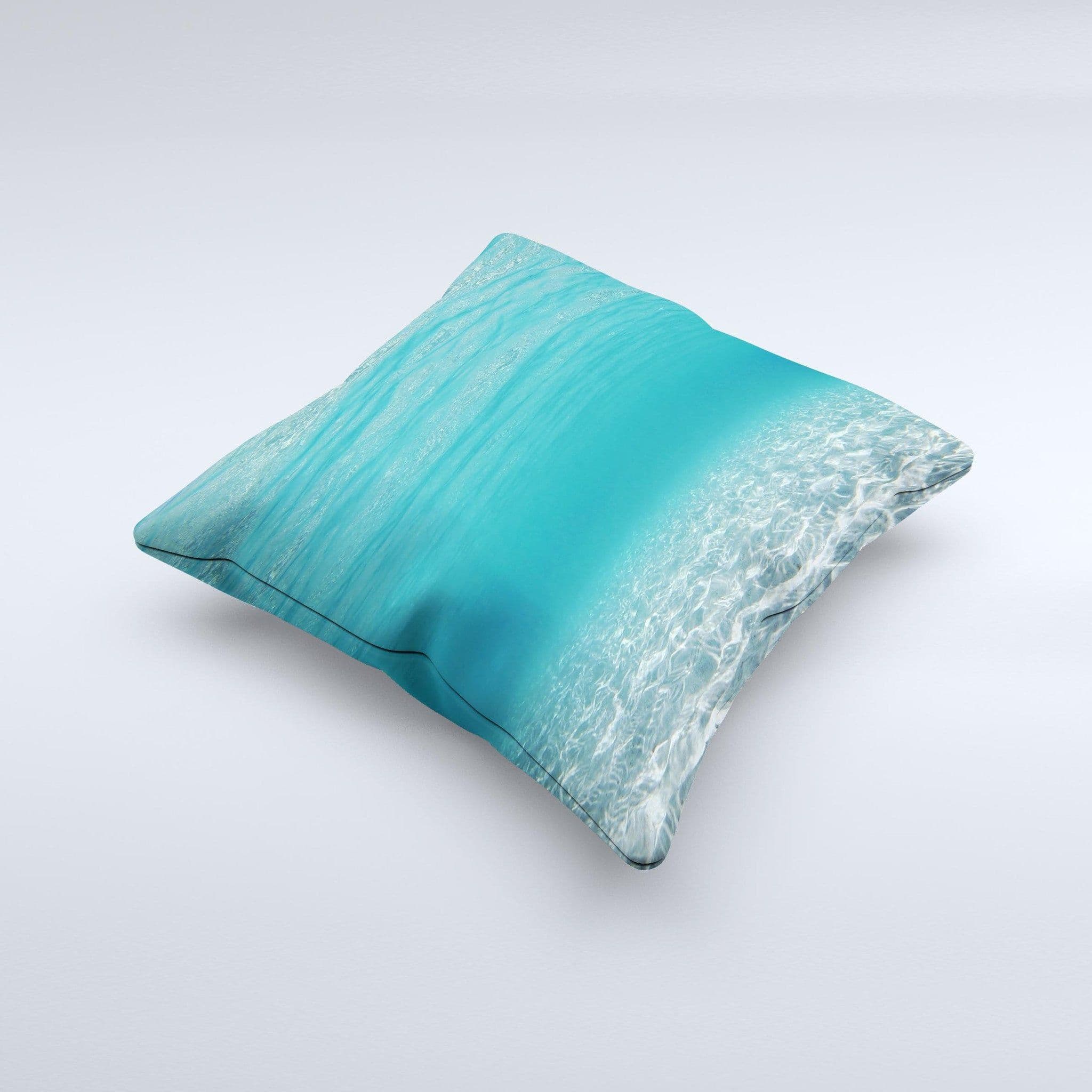 image-Under The Sea V3 Scenery Ink-Fuzed Decorative Throw Pillow