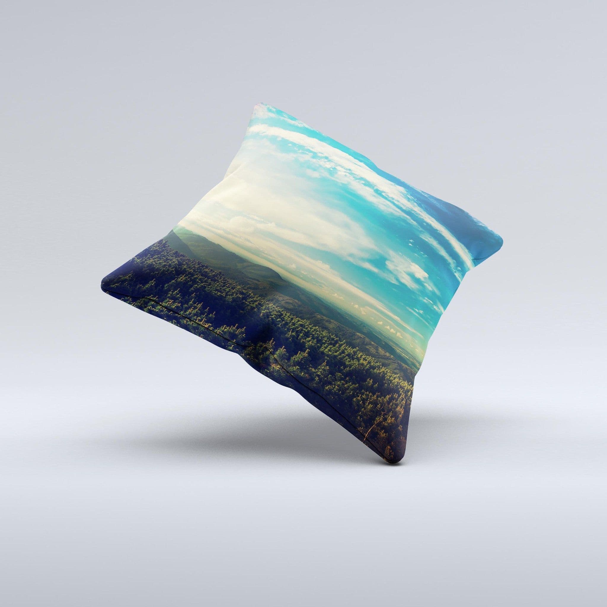 image-The Country Skyline ink-Fuzed Decorative Throw Pillow