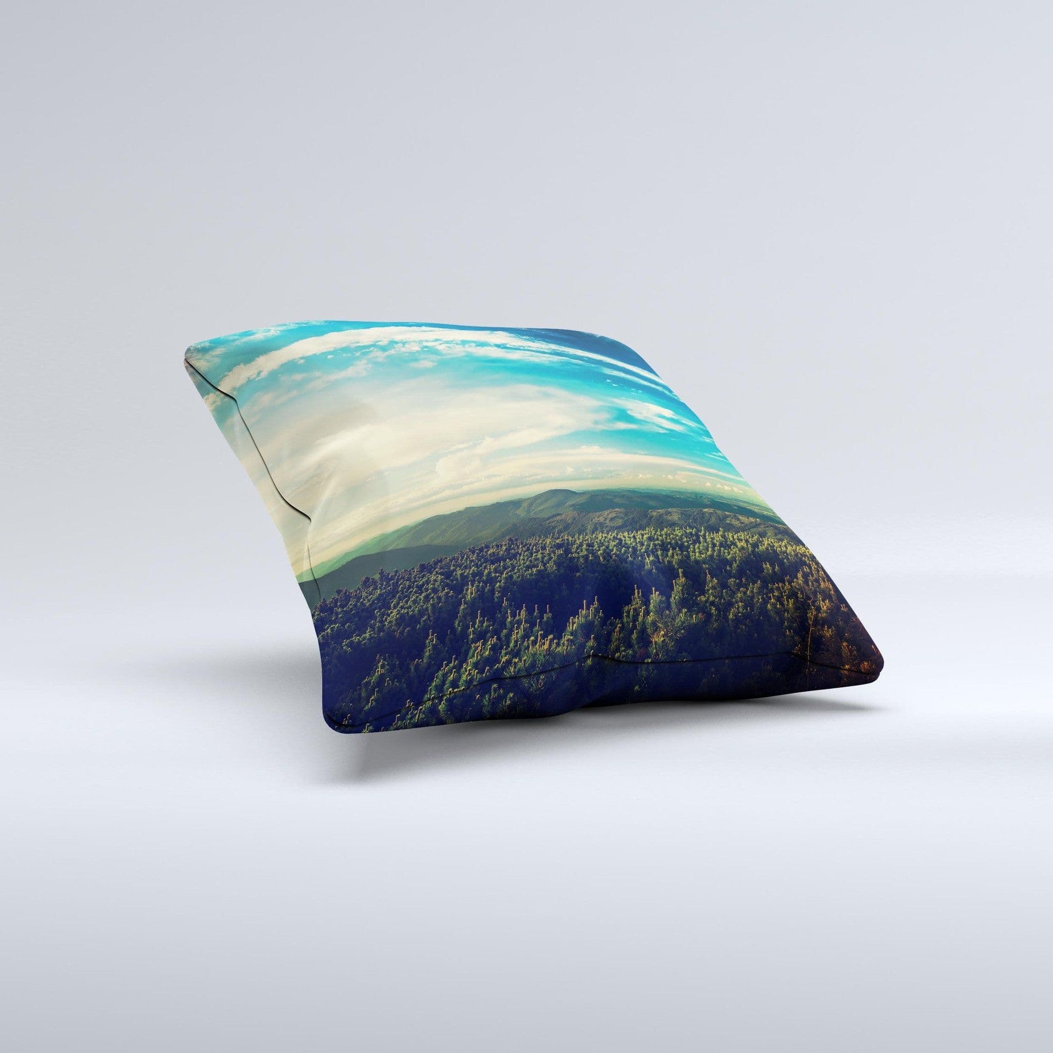 image-The Country Skyline ink-Fuzed Decorative Throw Pillow