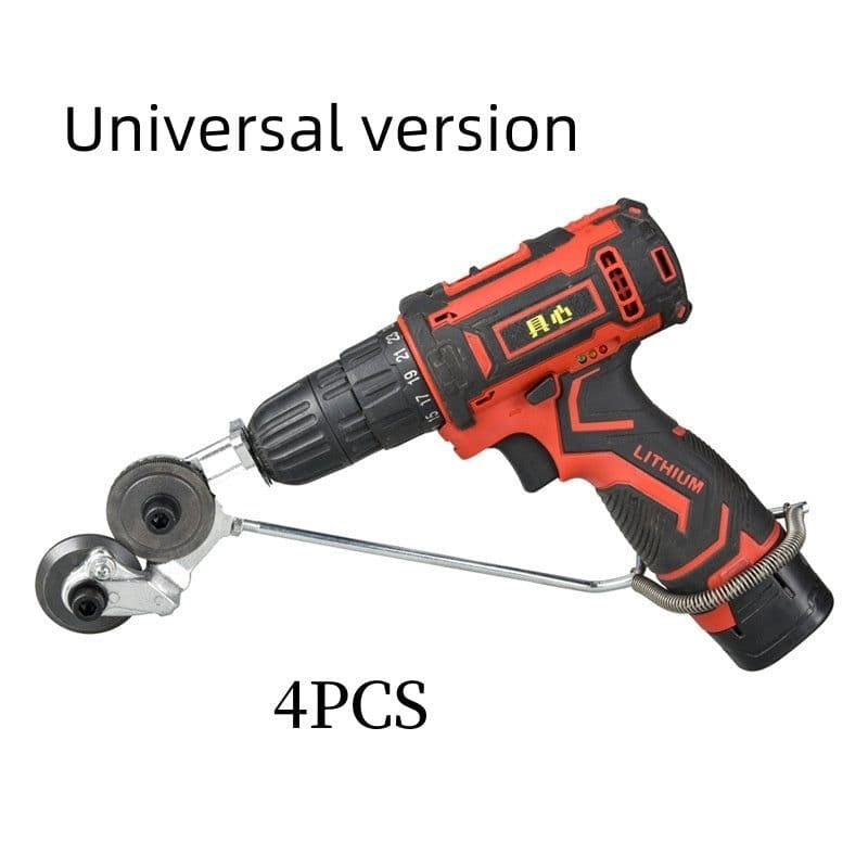 image-Electric Drill To Electric Shears Iron Sheet Cutter