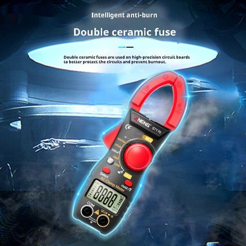 image-Multi functional digital clamp multimeter 500A AC DC voltage