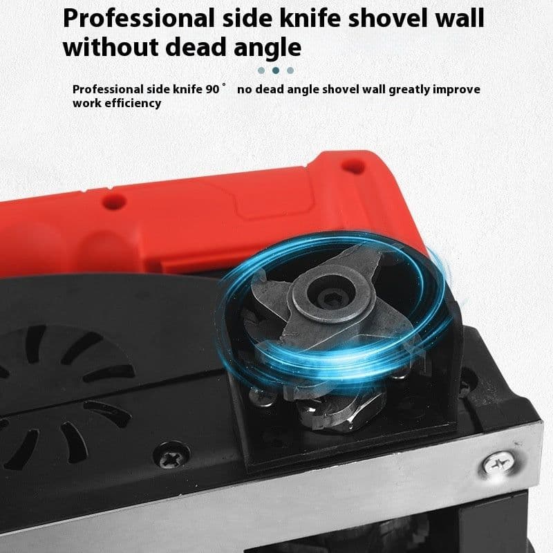 image-Electric Wall Planing Machine Shovel Wall Wall Shovel Ash Machine Automatic Wall Grinding Machine Dust-free Scraping Putty Powder Spraying Wall Cleaning Artifact