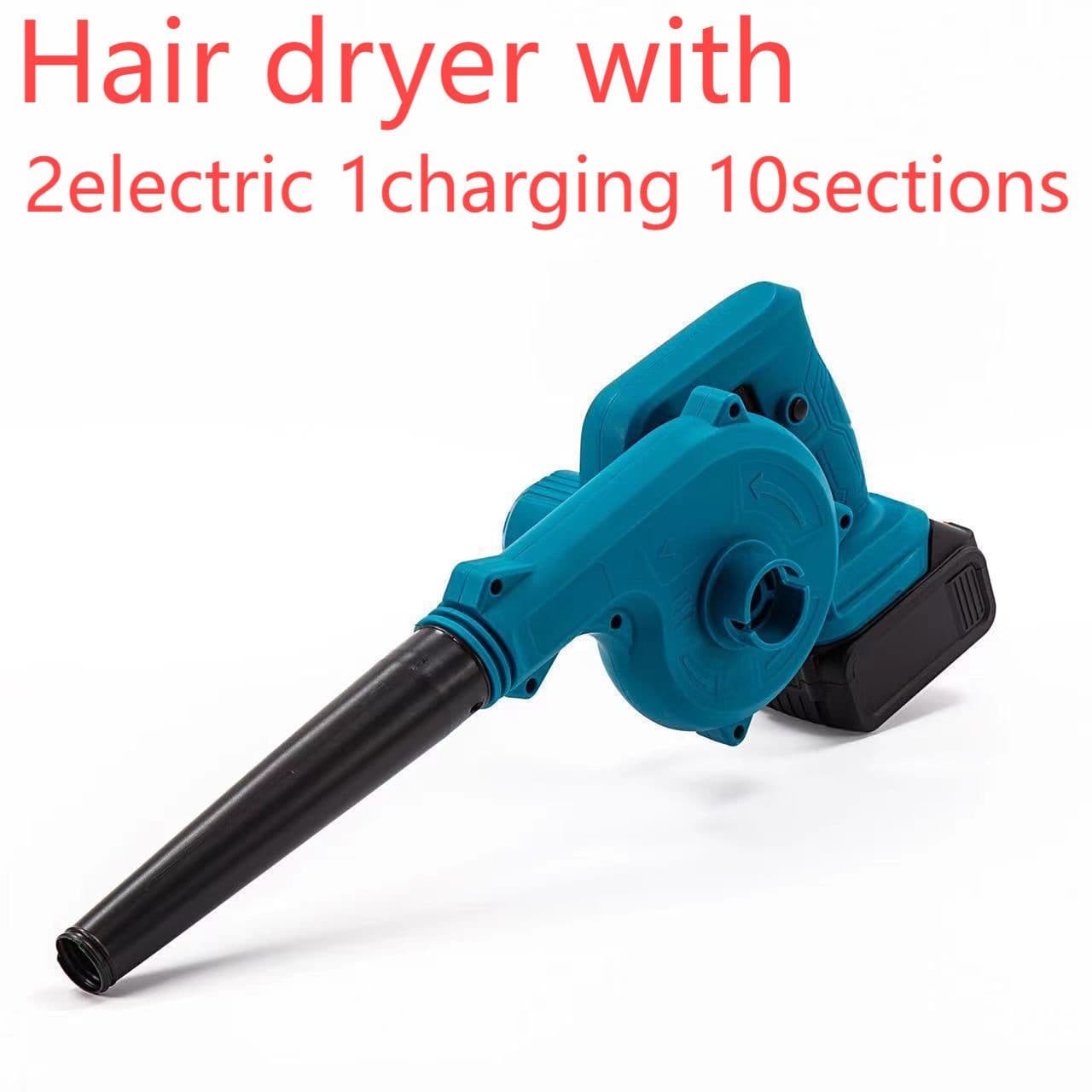 image-Lithium Electric Hair Dryer Blowing Dust Small Portable Home Blower