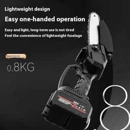 image-Handheld Wireless Lithium Electric Saw High-power Portable Electric Saw