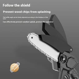 image-Handheld Wireless Lithium Electric Saw High-power Portable Electric Saw