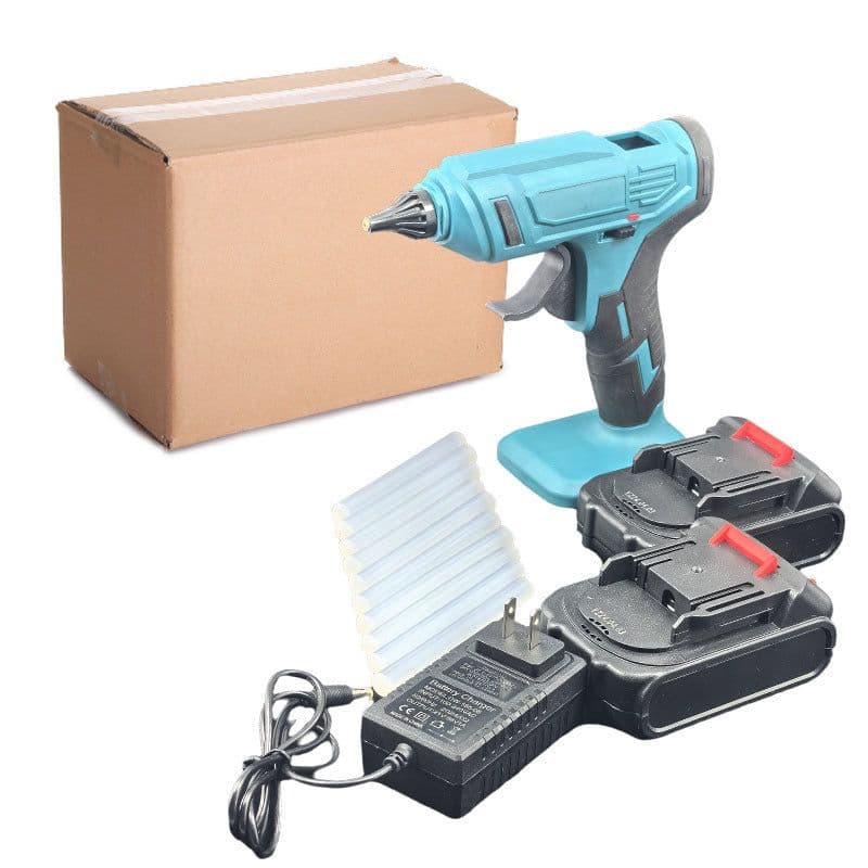 image-Household Handmade Lithium Electric Hot Melt Glue Gun Industrial Special Rechargeable Hot Melt Gun Hot Glue Gun Sol Gun Factory Wholesale