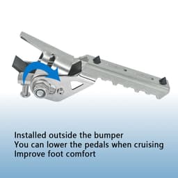 image-Suitable For BMW R1200GS Motorcycle Road Front Foot Pegs Folded