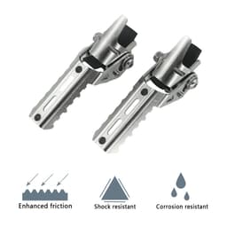 image-Suitable For BMW R1200GS Motorcycle Road Front Foot Pegs Folded