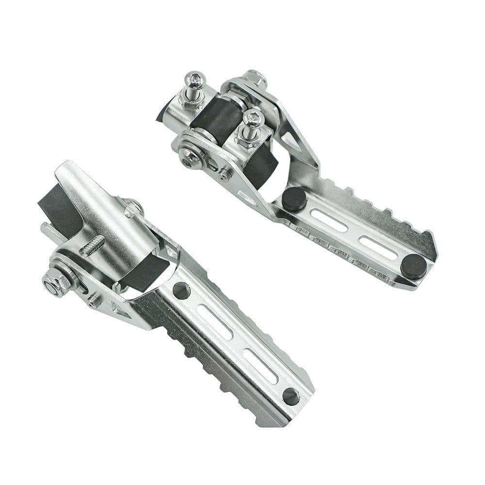 image-Suitable For BMW R1200GS Motorcycle Road Front Foot Pegs Folded