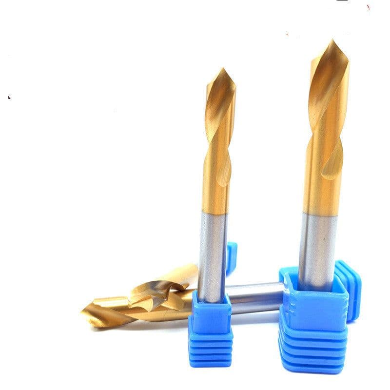 image-Cobalt-containing Titanium Spot Coated Steel Spot Drill