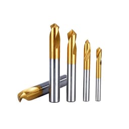 image-Cobalt-containing Titanium Spot Coated Steel Spot Drill