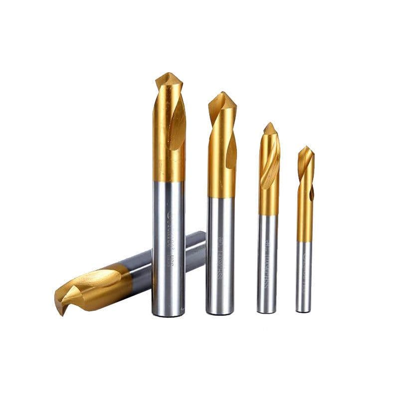 image-Cobalt-containing Titanium Spot Coated Steel Spot Drill