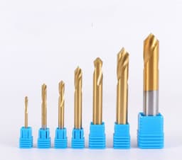 image-Cobalt-containing Titanium Spot Coated Steel Spot Drill