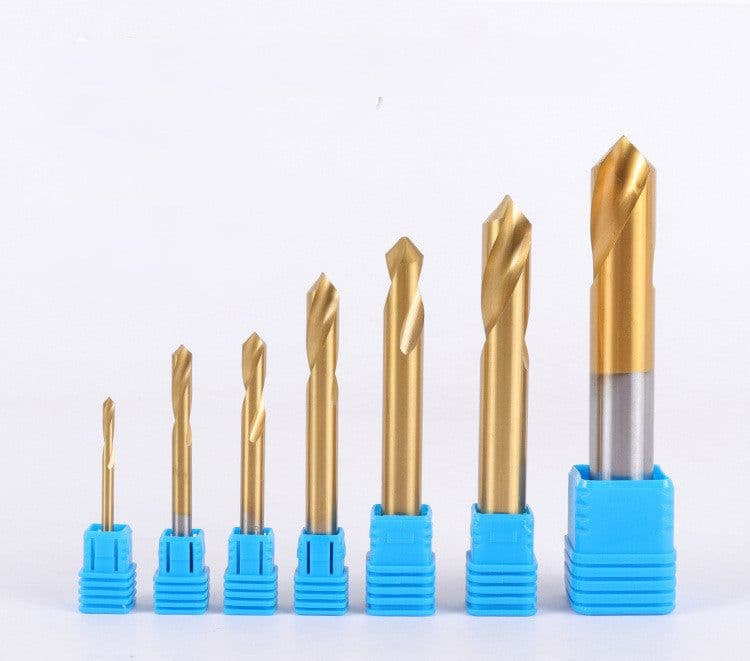 image-Cobalt-containing Titanium Spot Coated Steel Spot Drill
