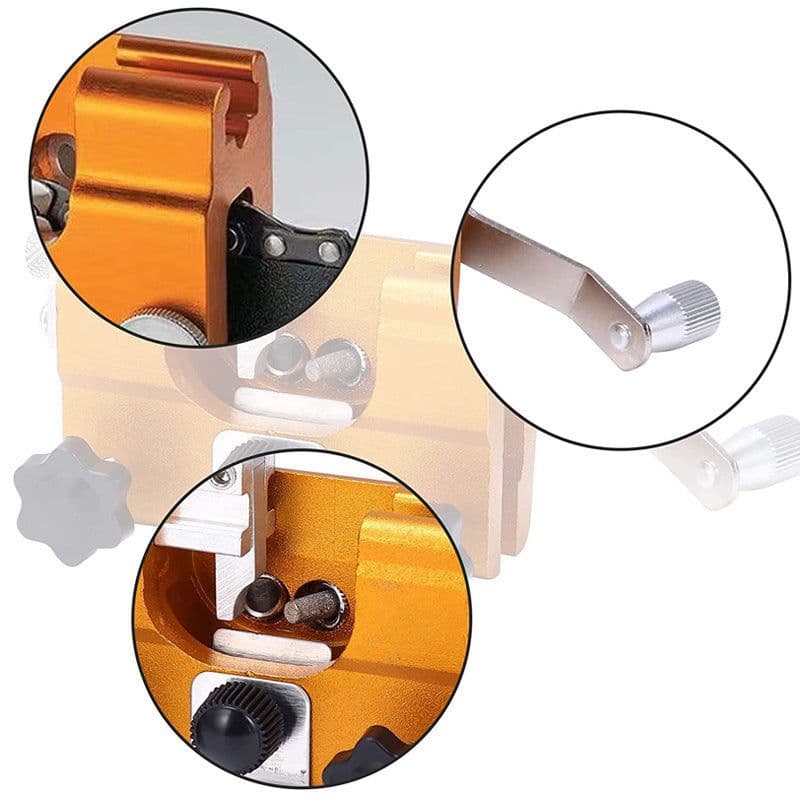image-Hand-operated Chain Sharpener Household Hand-held Chain For Chain Saw Clip