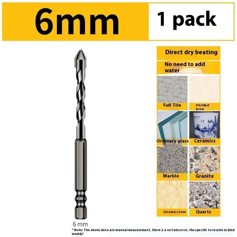 image-Eccentric Alloy Triangular Drill Bit With Crooked Head