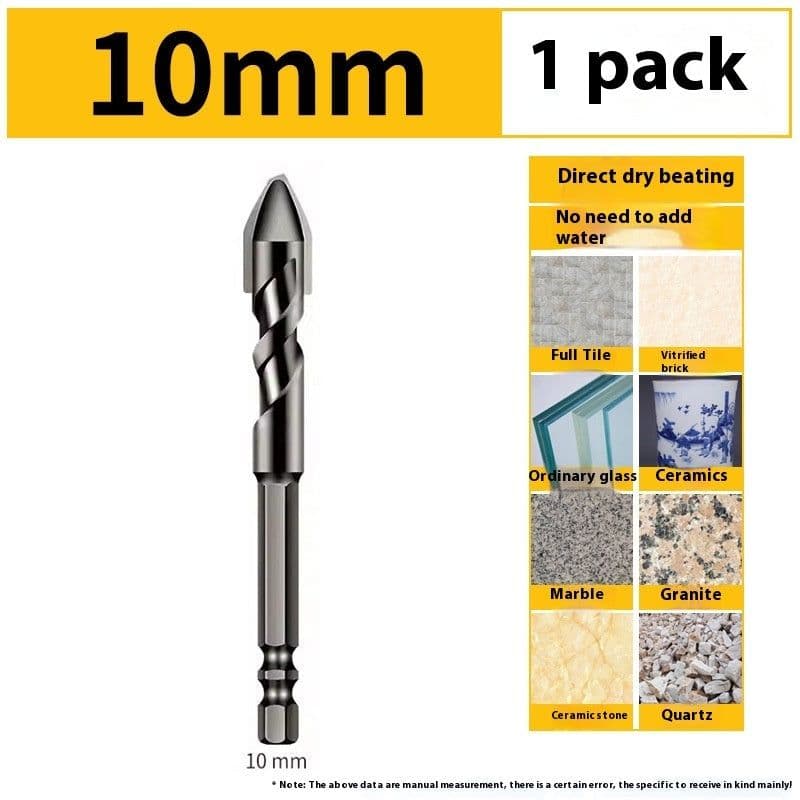 image-Eccentric Alloy Triangular Drill Bit With Crooked Head