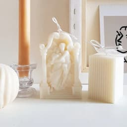 image-Angel Elf Aromatherapy Candle Ornaments Cake Silicone Baking Mold