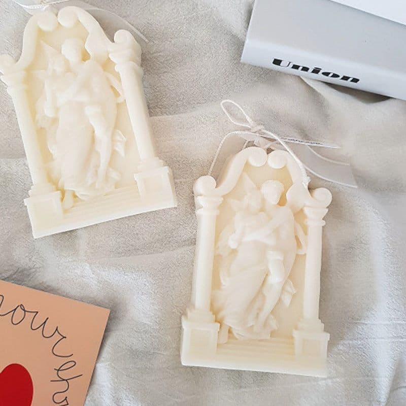 image-Angel Elf Aromatherapy Candle Ornaments Cake Silicone Baking Mold