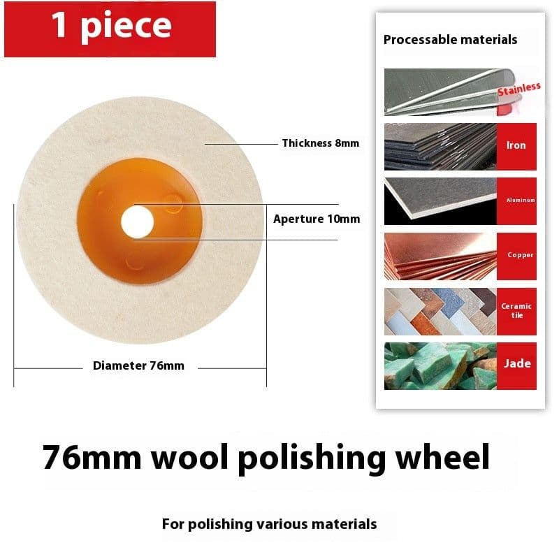 image-3-inch Angle Grinder Saw Blade Ceramic Tile Wood Metal Grinding Wheel Grinding Disc