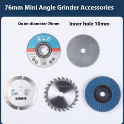 image-3-inch Angle Grinder Saw Blade Ceramic Tile Wood Metal Grinding Wheel Grinding Disc