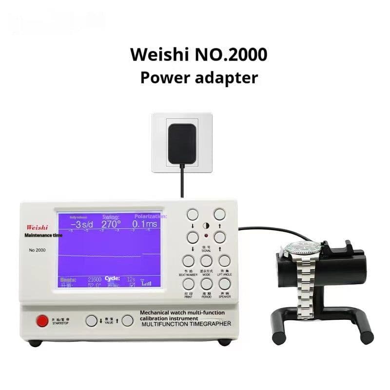 image-Mechanical Watch Timegrapher-dimensional Hour 2000 Meter Calibration And Detection Winding Machine Instantaneous Daily Difference Measurement Free Shipping