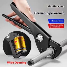 image-Heavy Wrench European-style Heavy-duty Plastic Steel Wrench Nipper For Pipe