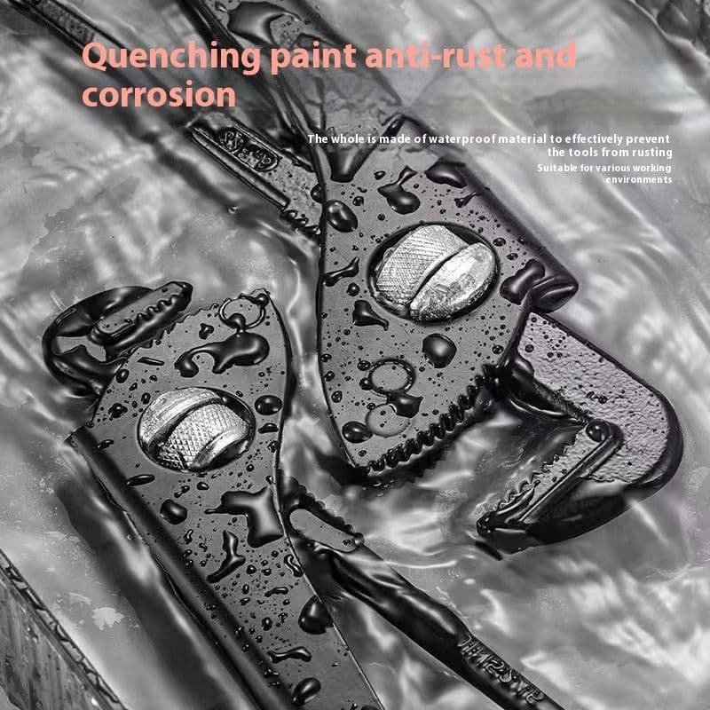 image-Heavy Wrench European-style Heavy-duty Plastic Steel Wrench Nipper For Pipe