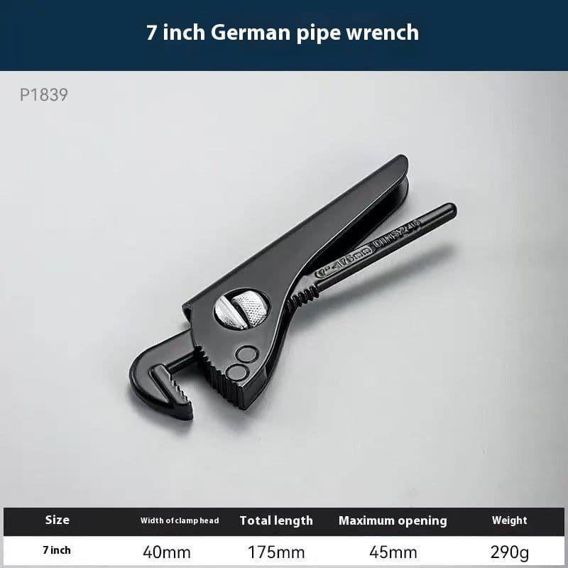 image-Heavy Wrench European-style Heavy-duty Plastic Steel Wrench Nipper For Pipe