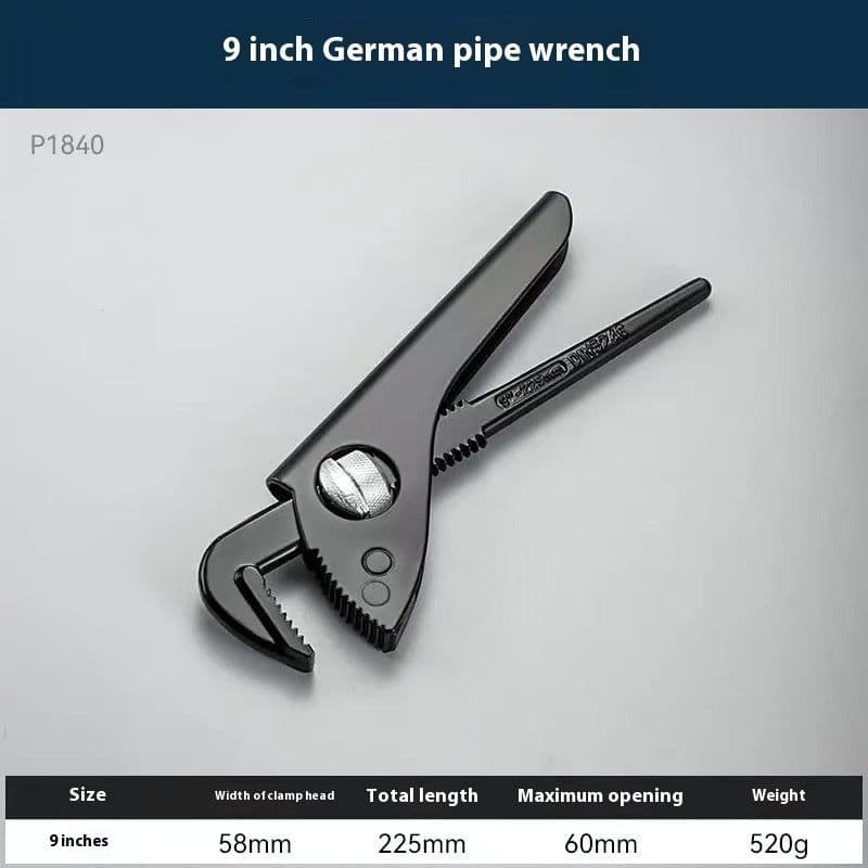 image-Heavy Wrench European-style Heavy-duty Plastic Steel Wrench Nipper For Pipe