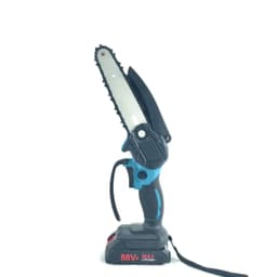 image-6-inch Lithium Chainsaw Wood Cutting Saw Household Rechargeable Mini
